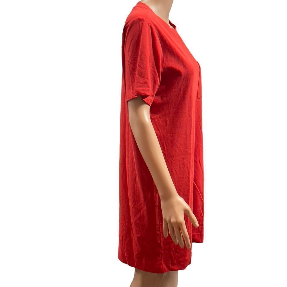 Everlane Red T-Shirt Dress - Picture 3 of 13
